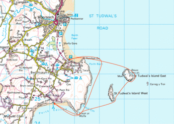 Abersoch map