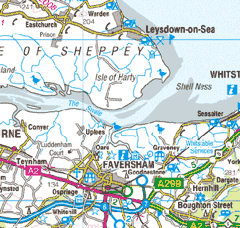 Map of the Swale
